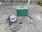 Hitachi cirkelzaag 1010W in kist te koop, Gebruikt, Cirkelzaag, 600 tot 1200 watt, Ophalen of Verzenden