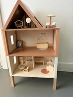 Petite Amelie HOUTEN POPPENHUIS «MIEL» | 17-DELIGE MEUBELSET, Ophalen of Verzenden, Zo goed als nieuw