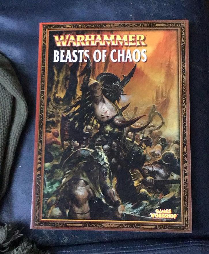 Warhammer Armies: Beasts of Chaos (8th Edition - 2010) -, Hobby en Vrije tijd, Wargaming, Zo goed als nieuw, Warhammer, Figuurtje(s)