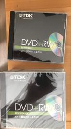 TDK DVD-RW 4.7 GB dvd's voor computer opslag (rewrite) 8x., Computers en Software, Beschrijfbare discs, Ophalen of Verzenden, Nieuw