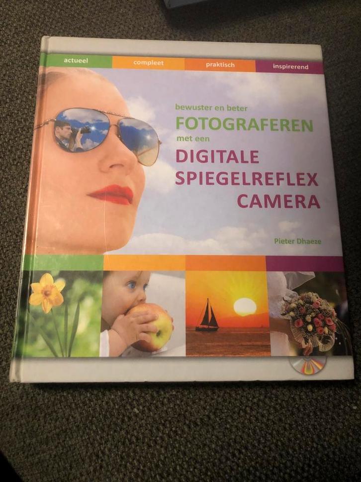 Fotograferen met Digitale Spiegelreflex Camera - Dhaeze, Boeken, Hobby en Vrije tijd, Zo goed als nieuw, Fotograferen en Filmen