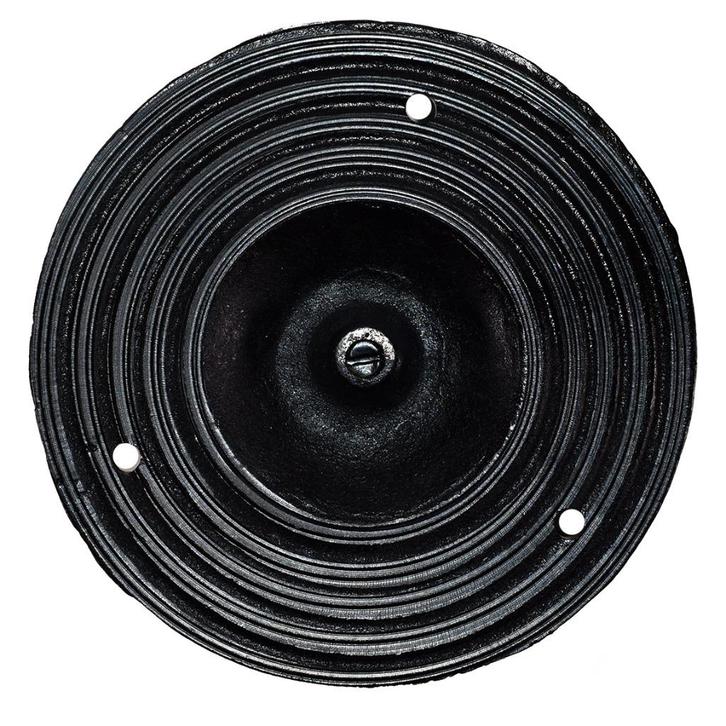Bevestigingsplaat gietijzer rond 18 cm, Doe-het-zelf en Verbouw, IJzerwaren en Bevestigingsmiddelen, Nieuw, Overige typen, Ophalen of Verzenden