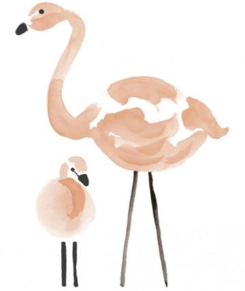 Muursticker Flamingo XL Lilipinso beschikbaar voor biedingen