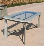 Eettafel Giorgetti Italiaans design groen, Huis en Inrichting, Tafels | Eettafels, Ophalen, 50 tot 100 cm, Rechthoekig, Eighties nineties