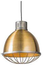 2  Industrial Hanglamp Orbita 32 goud eetkamer, Huis en Inrichting, Lampen | Hanglampen, Industrial, Ophalen of Verzenden, Metaal