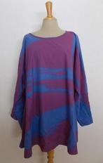 Echte Wim van der Doef handbedrukte tuniek! XL/XXL, Verzenden, Zo goed als nieuw, Maat 46/48 (XL) of groter, Blauw