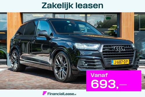 Audi Q7 3.0 TDI quattro Pro Line S Panodak Luchtvering Bose, Auto's, Audi, Bedrijf, Lease, Financial lease, Q7, ABS, Achteruitrijcamera