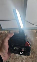 Lamp voor Milwaukee accu`s NIEUW!, Doe-het-zelf en Verbouw, Ophalen of Verzenden, Nieuw, Minder dan 50 watt, Lamp