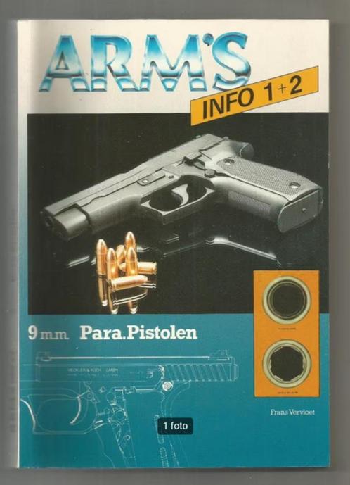 Arm's Info 1 + 2 - Frans Vervloet, Boeken, Oorlog en Militair, Zo goed als nieuw, Ophalen of Verzenden