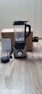 KitchenBrothers Blender 1200W - Smoothie & IJscrusher, Witgoed en Apparatuur, Blenders, Ophalen of Verzenden, Nieuw, Blender