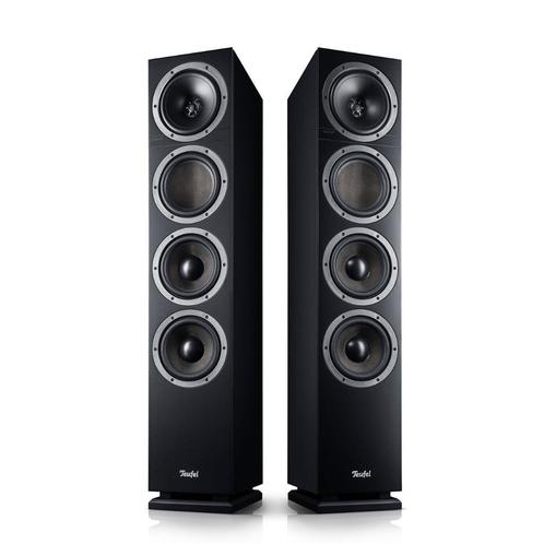 Teufel Theater 500 Zwart Vloerstaande speakers - T 500 F 16, Audio, Tv en Foto, Luidsprekers, Nieuw, Front, Rear of Stereo speakers