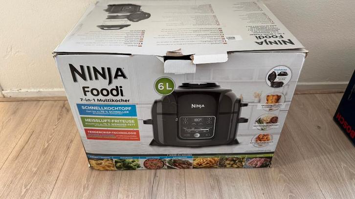 Ninja Foodi OP300EU - Multicooker - Nieuwstaat, Witgoed en Apparatuur, Slowcookers, Zo goed als nieuw, Timer, Vaatwasmachinebestendig