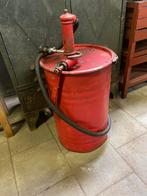 Vintage metaken Esso oliepomp, Ophalen, Gebruikt, Gebruiksvoorwerp
