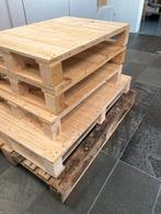 Gratis Afhalen: 5 Houten Pallets, Doe-het-zelf en Verbouw, Kratten en Dozen, Ophalen, Gebruikt, 100 cm of meer, 60 cm of meer