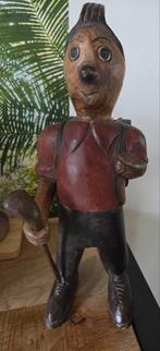 Houten beeld van kuifje, Ophalen of Verzenden