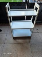 Witte Houten Boekenplank / Opbergrek, Huis en Inrichting, Ophalen, Zo goed als nieuw