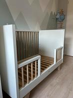 Ledikant kidsmill 60x120 cm wit/hout, Ophalen, Gebruikt, Minder dan 140 cm, Minder dan 70 cm