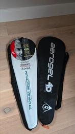 Squash rackets Titanium Spectrum en Dunlop, Sport en Fitness, Squash, Ophalen of Verzenden, Gebruikt, Racket, Met hoes