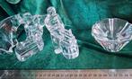 2 Orrefors gemerkt kristallen beeldjes, Antiek en Kunst, Antiek | Glas en Kristal, Ophalen of Verzenden