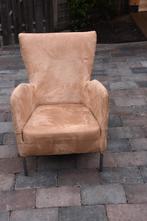 Stoel: Dutch Design Fauteuil Tulip, Gebruikt, Minder dan 75 cm, Ophalen of Verzenden, Stof