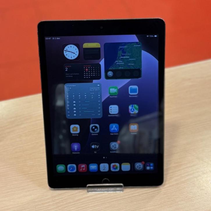 Apple iPad 9 256GB Space Gray Wifi in nette staat | iOS 26, Computers en Software, Apple iPads, Zo goed als nieuw