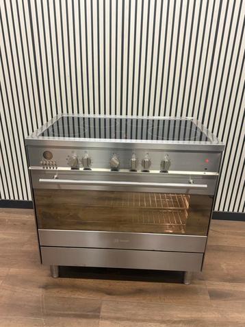 Luxe M-System RVS INDUCTIE Fornuis met 4 zones 90 cm beschikbaar voor biedingen