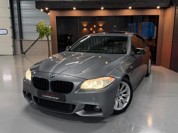 BMW 5-Serie F10 535xi High Executive MOTORNEW/MEMORY/CARPLAY, Auto's, BMW, Bedrijf, 5-Serie, ABS, Achteruitrijcamera, Airbags