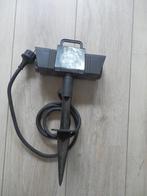 Tuincontactdoos | Promax | 2-voudig (Timer, Grondpen), Doe-het-zelf en Verbouw, Elektra en Kabels, Ophalen, Gebruikt, Stopcontact