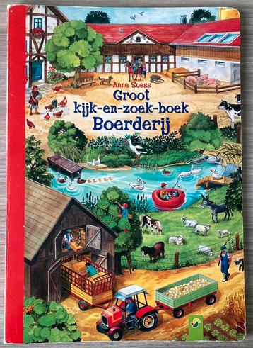 GROOT Kijk-en-Zoek-Boek BOERDERIJ - Anne Suess beschikbaar voor biedingen