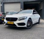 Mercedes-Benz C-Klasse C180 Wit, Auto's, Mercedes-Benz, Automaat, 65 €/maand, 1800 kg, Zwart