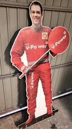 Formule 1 Reclamebord Shell V-Power, Verzamelen, Ophalen, Gebruikt, Reclamebord