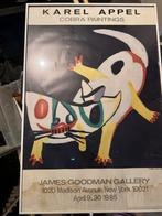 Karel Appel Cobra Cat 1951 Poster, Ophalen of Verzenden