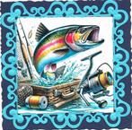 opleg vissen, Verzenden, Nieuw, Overige thema's, Blanco kaart of Basiskaart