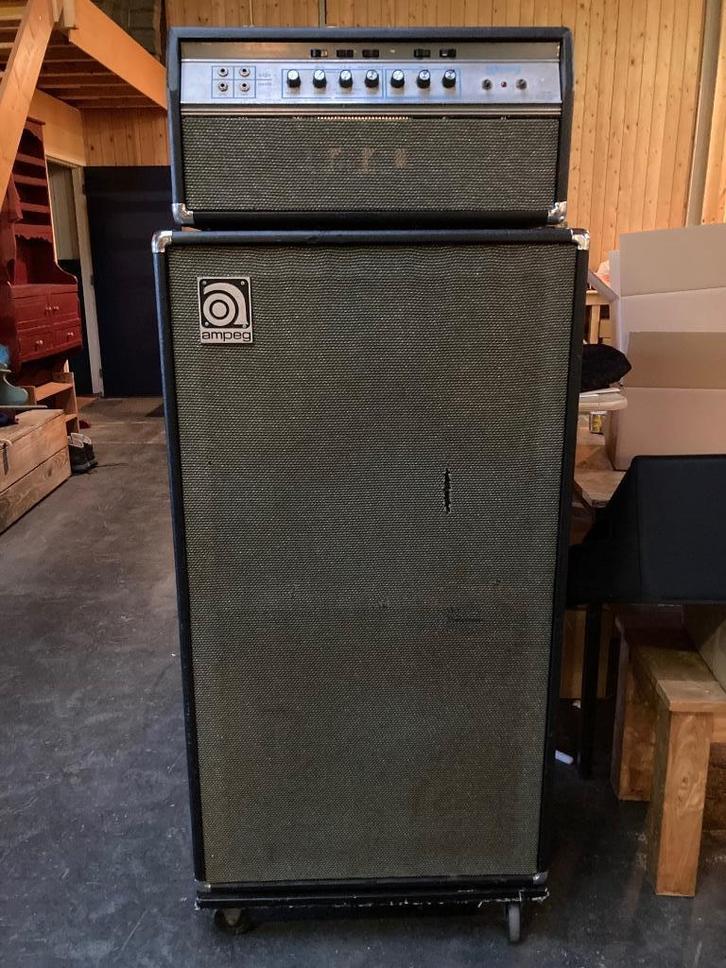 Ampeg SVT Linden Blueline 1972, Muziek en Instrumenten, Versterkers | Bas en Gitaar, Gebruikt, Basgitaar, 100 watt of meer, Ophalen