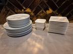 Vivo borden set + merkloze bakjes en gebaksbordjes, Ophalen, Gebruikt, Bord(en), Effen