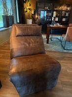 Lederen Relaxfauteuil, Ophalen, Gebruikt, Leer, 75 tot 100 cm