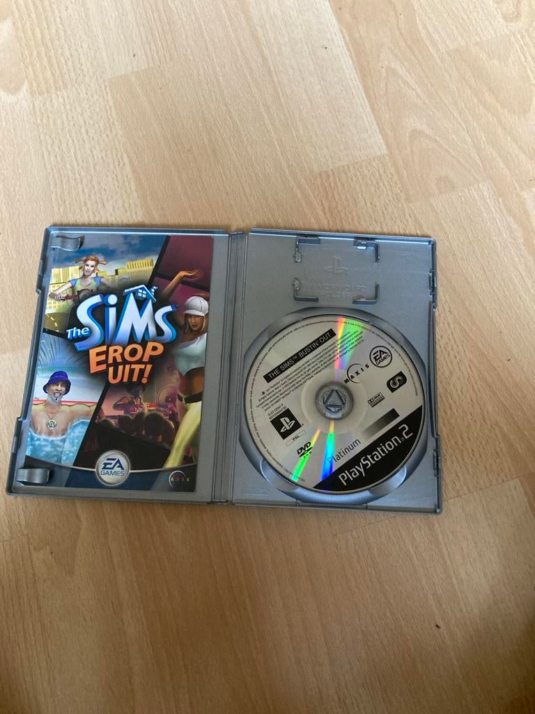 The Sims Erop Uit! - PlayStation 2, Gebruikt, 1 speler, Ophalen of Verzenden, Vanaf 12 jaar