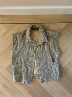 *NIEUW!* Denim leopard gilet / bodywarmer, Guts & Gusto, XS, Nieuw, Ophalen of Verzenden, Maat 34 (XS) of kleiner, Bruin