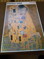 Piatnik Puzzel - De Kus (Klimt) - 1000 stukjes, Ophalen of Verzenden, 500 t/m 1500 stukjes, Zo goed als nieuw, Legpuzzel