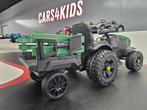 Farmer Tractor met aanhanger - soft start - leren zit - RC, Kinderen en Baby's, Speelgoed | Speelgoedvoertuigen, Ophalen of Verzenden