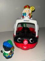 Fisher price little people sinterklaas stoomboot zwarte piet, Ophalen of Verzenden, Zo goed als nieuw, Speelset, Met geluid