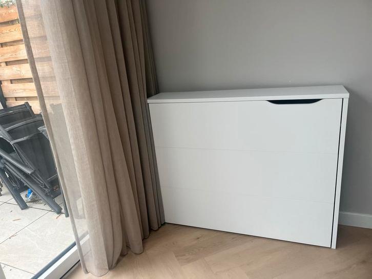 Inklapbaar Sidetable Bureau - Ruimtebesparend!, Huis en Inrichting, Bureaus, Zo goed als nieuw, Ophalen