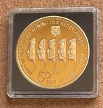 Penning - Willem Alexander 50 Jaar en het Ouderlijk gezin, Postzegels en Munten, Penningen en Medailles, Ophalen of Verzenden