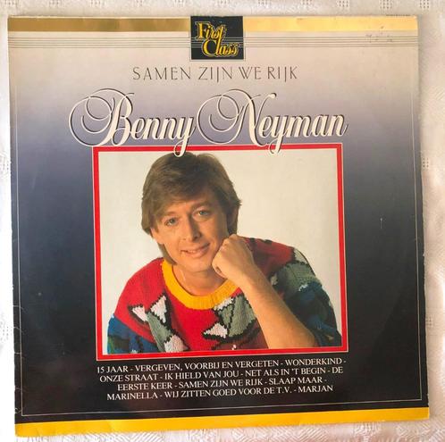 LP Benny Neyman Samen zijn we rijk, Cd's en Dvd's, Vinyl | Nederlandstalig, Zo goed als nieuw, Pop, 12 inch, Ophalen of Verzenden