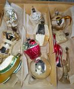 Doos oude kerstballen/ kerstfiguren  glas, Diversen, Kerst, Ophalen of Verzenden, Zo goed als nieuw