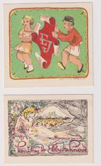 2 exlibris van Karel Oldrich, Antiek en Kunst, Verzenden