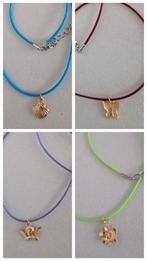 Leuke gekleurde kettingen koord kettingen, Sieraden, Tassen en Uiterlijk, Kettingen, Overige materialen, Verstelbaar, Nieuw, Ophalen of Verzenden