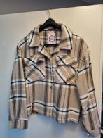 Leuke, beige, geruite zomerjas van Liuli maat 46, Beige, Maat 46/48 (XL) of groter, Nieuw, Ophalen of Verzenden