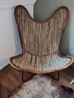 Vlinderstoel van oude legertenten, Ophalen, Gebruikt