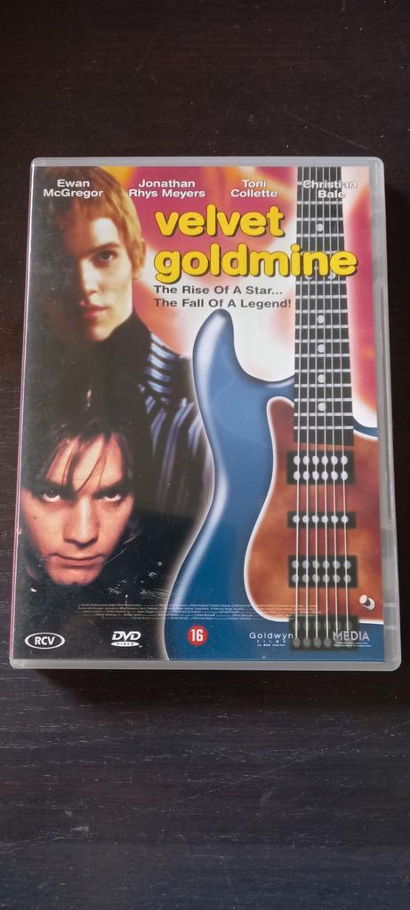 Velvet Goldmine - muziek drama glamrock jaren 70 1998, Cd's en Dvd's, Dvd's | Drama, Zo goed als nieuw, Drama, Vanaf 16 jaar, Ophalen of Verzenden